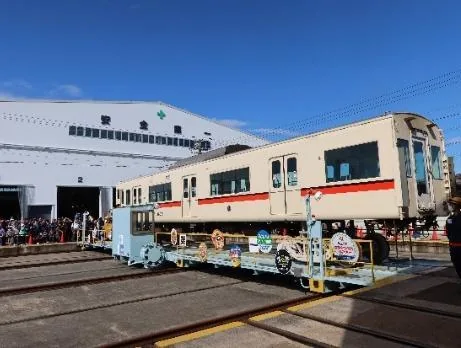 山陽鉄道フェスティバルのトラバーサー実演（2026年公式案内掲載の参考写真）