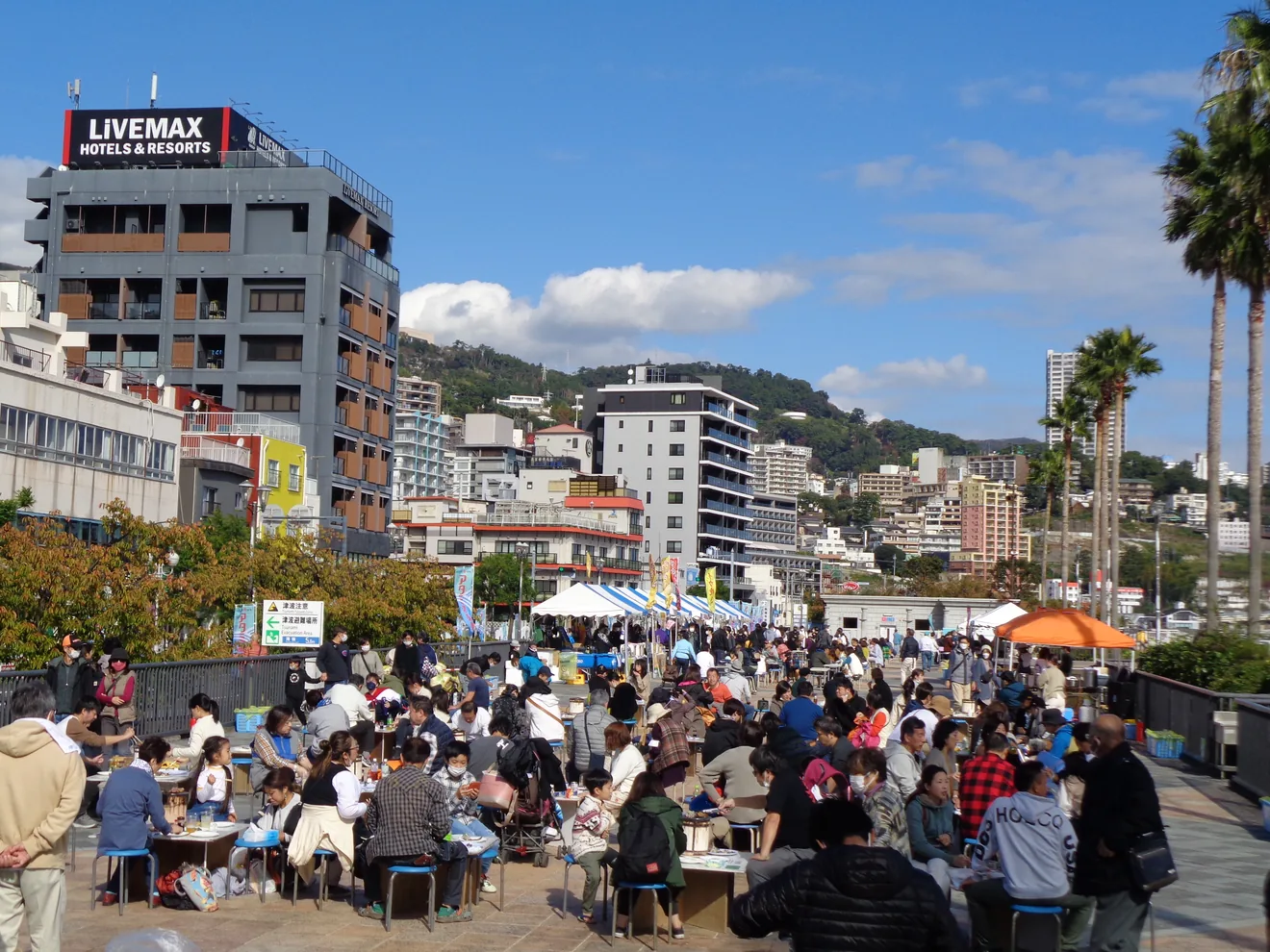 今回の開催案内に掲載された過去のおさかなフェスティバルの写真
