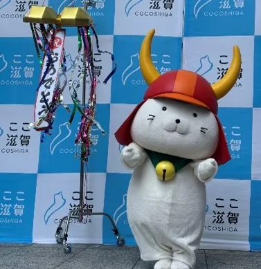 ここ滋賀でのひこにゃんの過去の登場写真(今回の公式紹介に掲載)