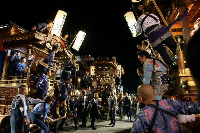 富士宮まつりの公式案内に掲載された写真