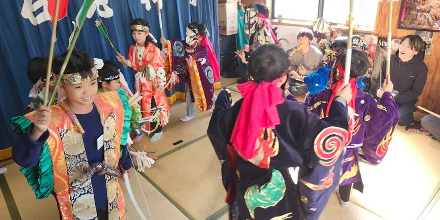 触れてみよう、石見神楽の今回の公式案内に掲載された参考画像