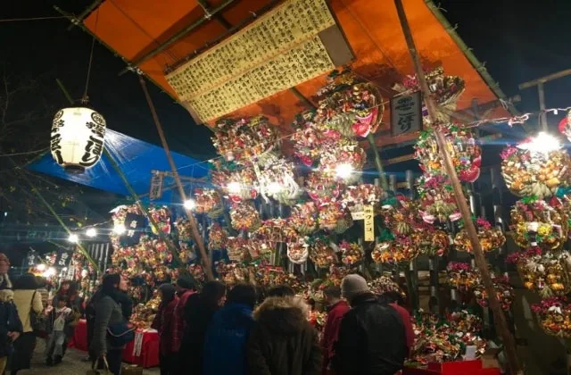 行田酉の市の公式案内に掲載された写真