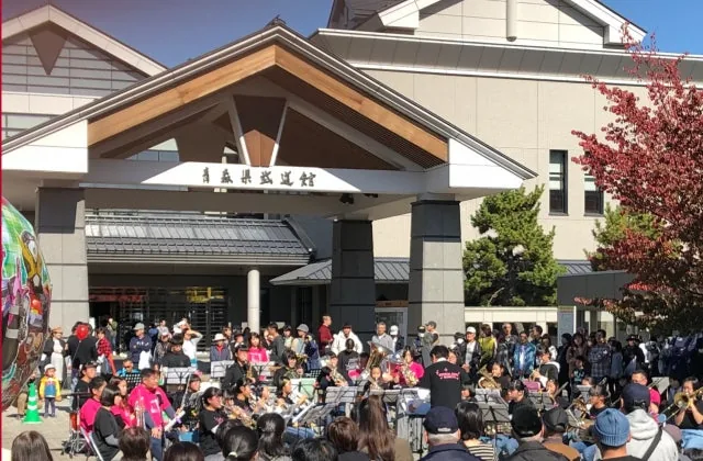 津軽の食と産業まつりの公式案内に掲載された写真