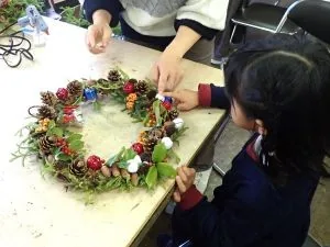 クリスマスリース作り ~自然素材でリースを作ろう~の主催掲載紹介画像