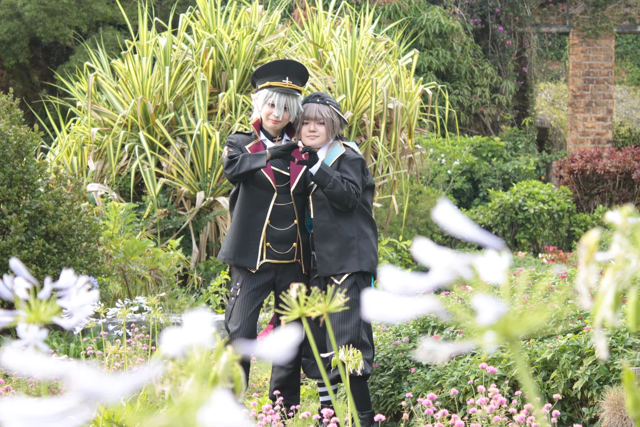 海洋博公園コスプレ撮影会の公園公式掲載写真