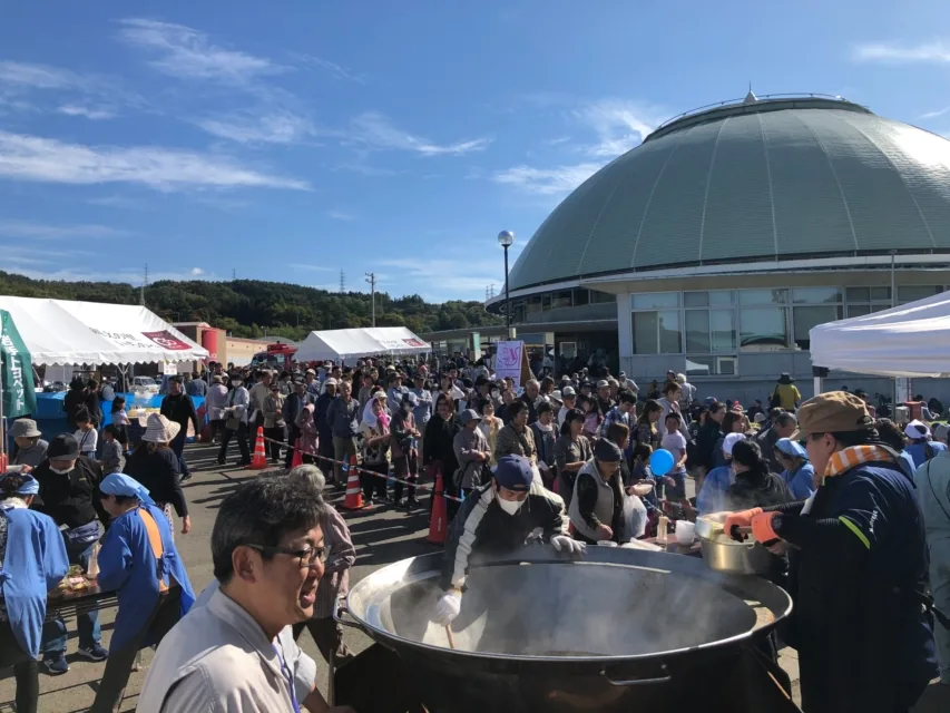 いちのへ産業まつりの公式案内に掲載された画像