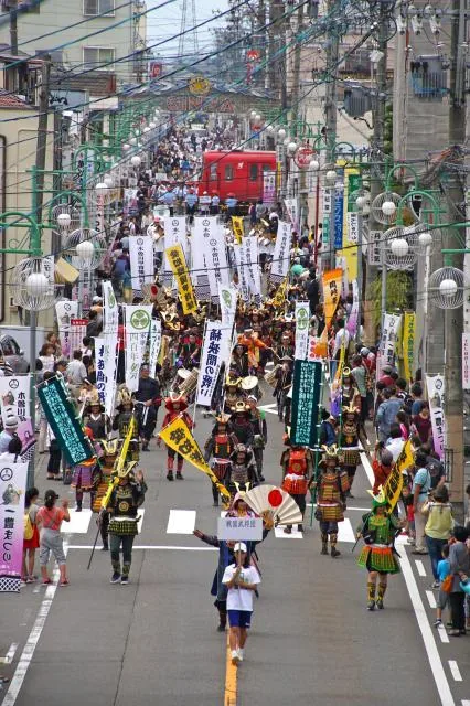 一豊まつりの公式案内に掲載された写真