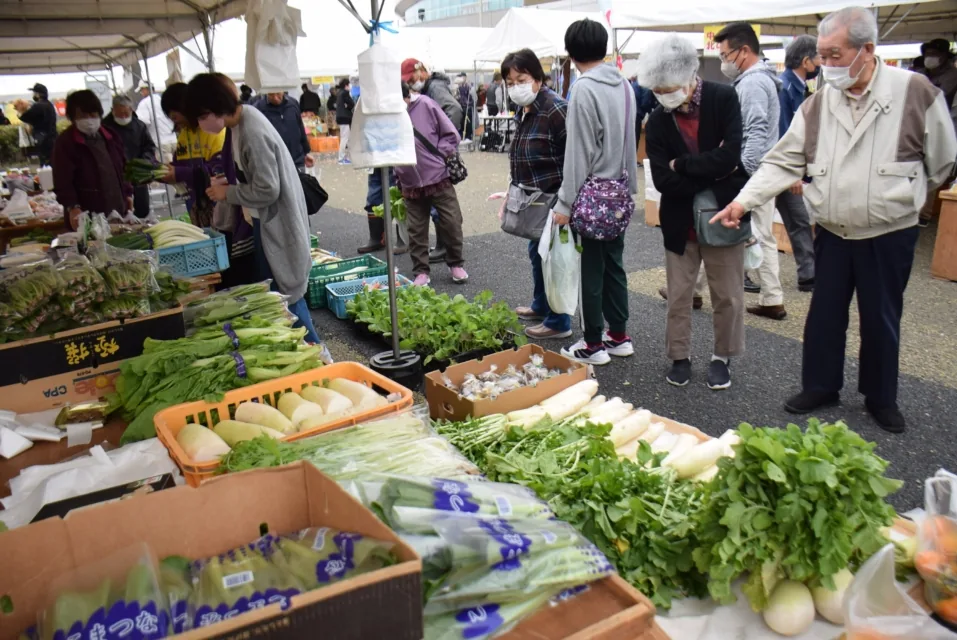 いちのせき産業まつり農業祭の公式案内に掲載された画像