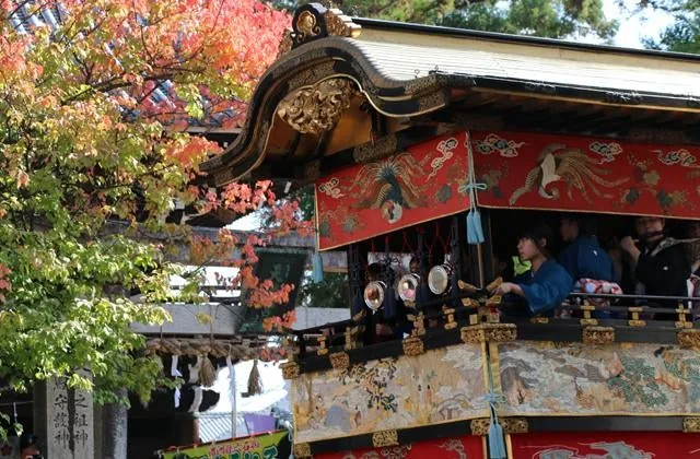 上野天神祭　だんじり曳行