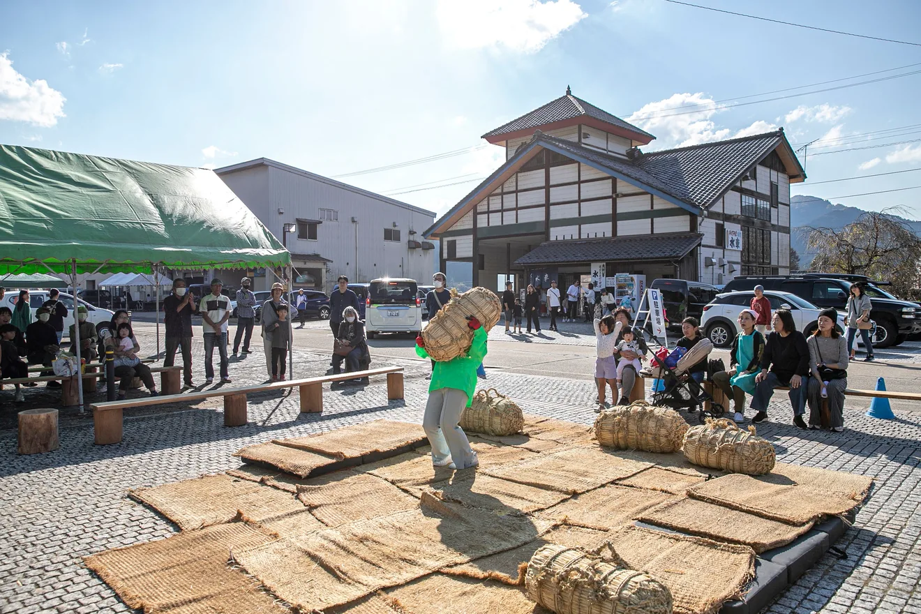 いけだ食の文化祭の公式案内に掲載された写真