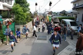 深江神幸祭の公式案内に掲載された写真