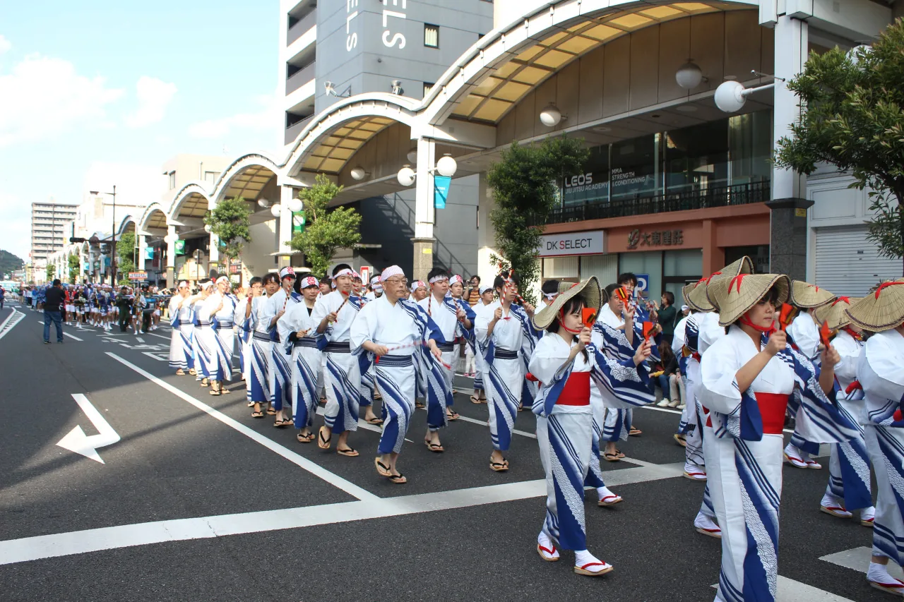 岩国祭 の公式案内に掲載された参考写真