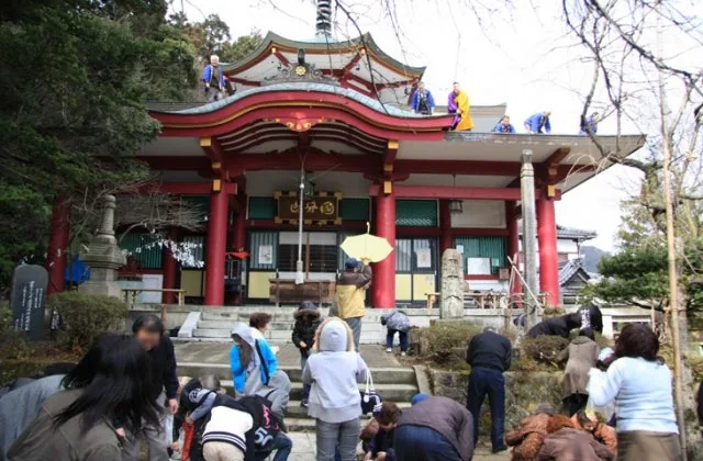 涅槃会（医王寺）の公式案内に掲載された写真