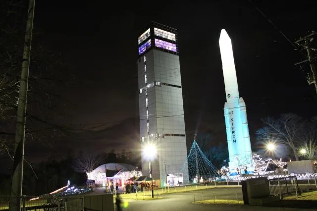 宇宙クリスマスの公式案内に掲載された写真