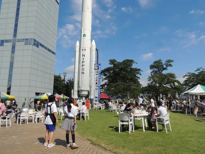 第14回はやぶさまつりの公式案内に掲載された画像