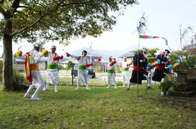 王子町鉦踊りの公式案内に掲載された写真