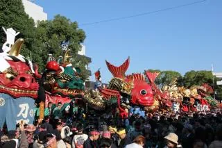 唐津くんちの公式案内に掲載された写真