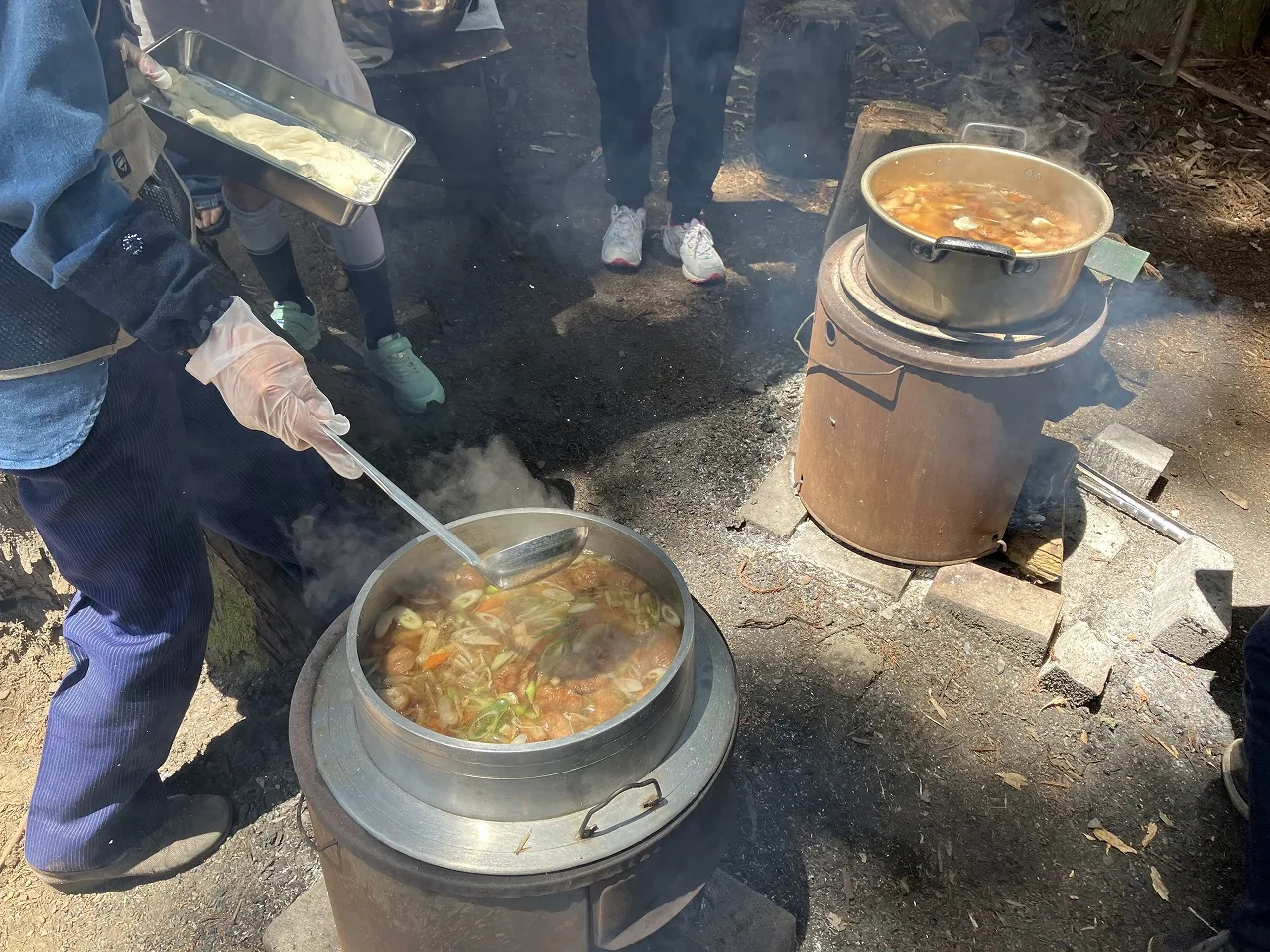 秋の里山まつりの公式案内に掲載された画像