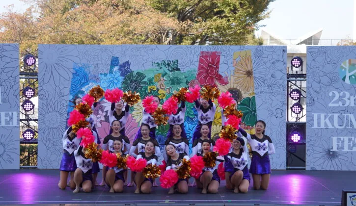 生明祭の公式紹介ページにある過去のステージ写真