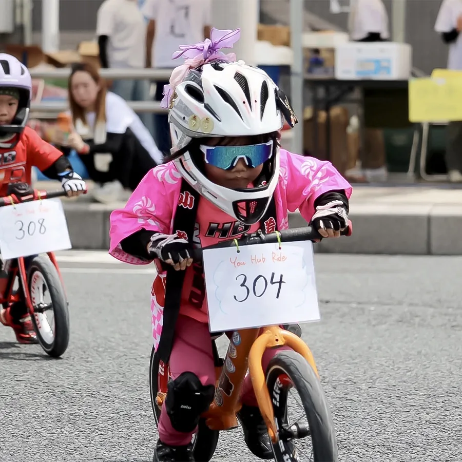 主催の吉川祭紹介に掲載されたキッズバイクの参考写真