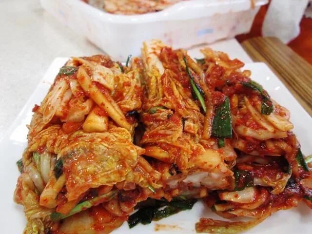 はじめての韓国キムチ作りの今回の主催告知に使われた料理・作品の参考画像