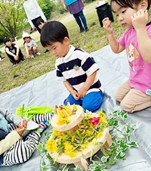 みんなで祝おう!森のおたんじょうび会の公式案内に掲載された参考写真