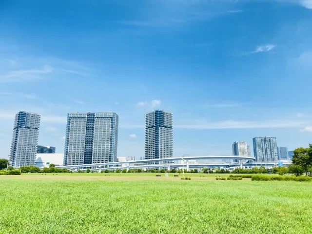 TOKYO防災意識向上フェアの公式案内に掲載された公園の紹介写真