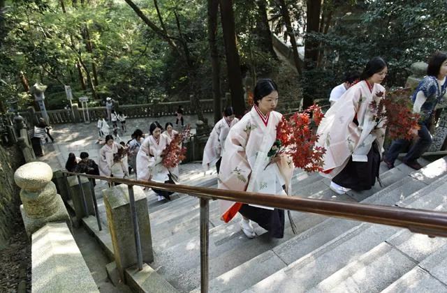 金刀比羅宮紅葉祭の公式案内に掲載された写真