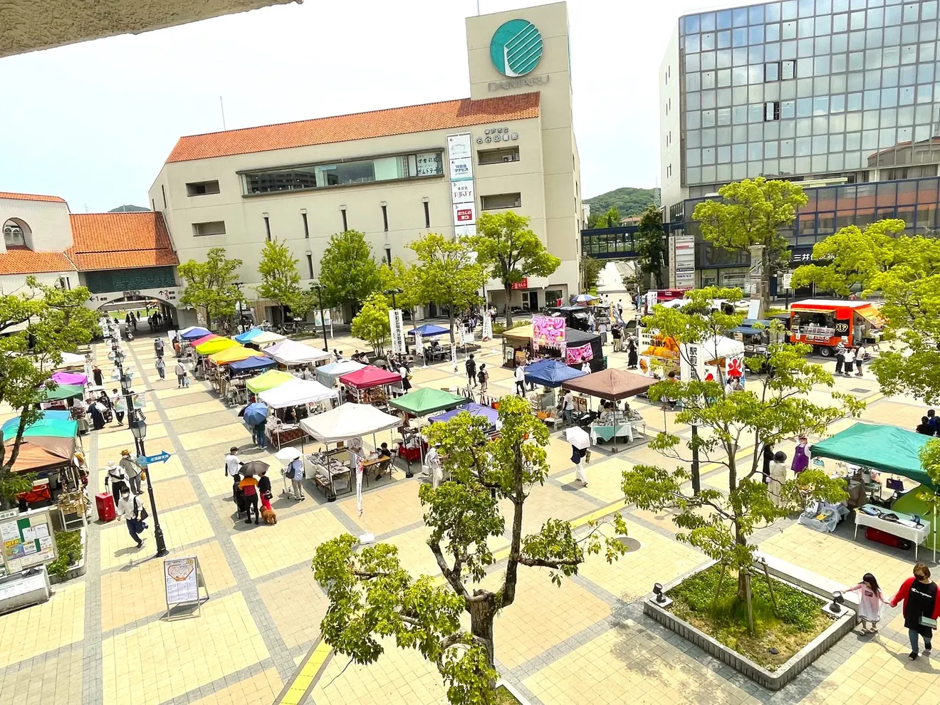 百貨創作祭 名谷駅前広場の開催風景（主催者が紹介する参考写真）