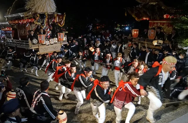 櫛玉比女命神社 戸閉祭りの公式案内に掲載された写真