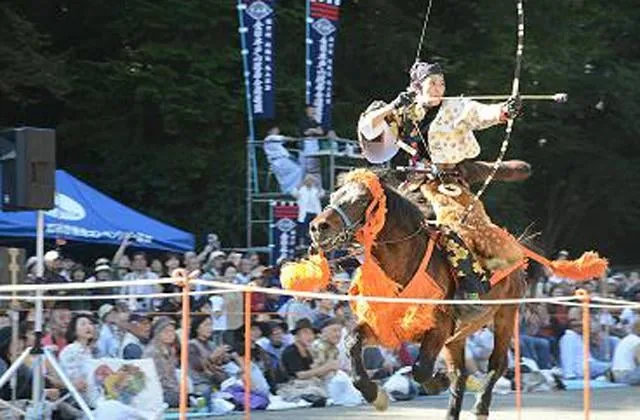 町田時代祭りの公式案内に掲載された写真
