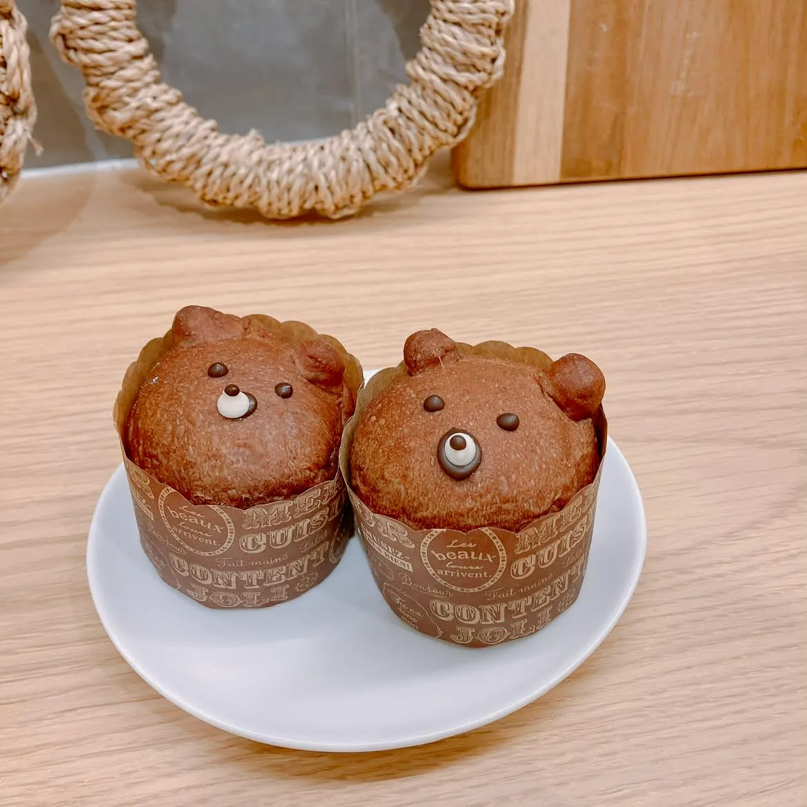 親子パン教室 tsumugi「くまちゃんカップパン」の今回の主催告知に掲載された料理・作品や教室の参考画像（当日の開催写真ではありません）