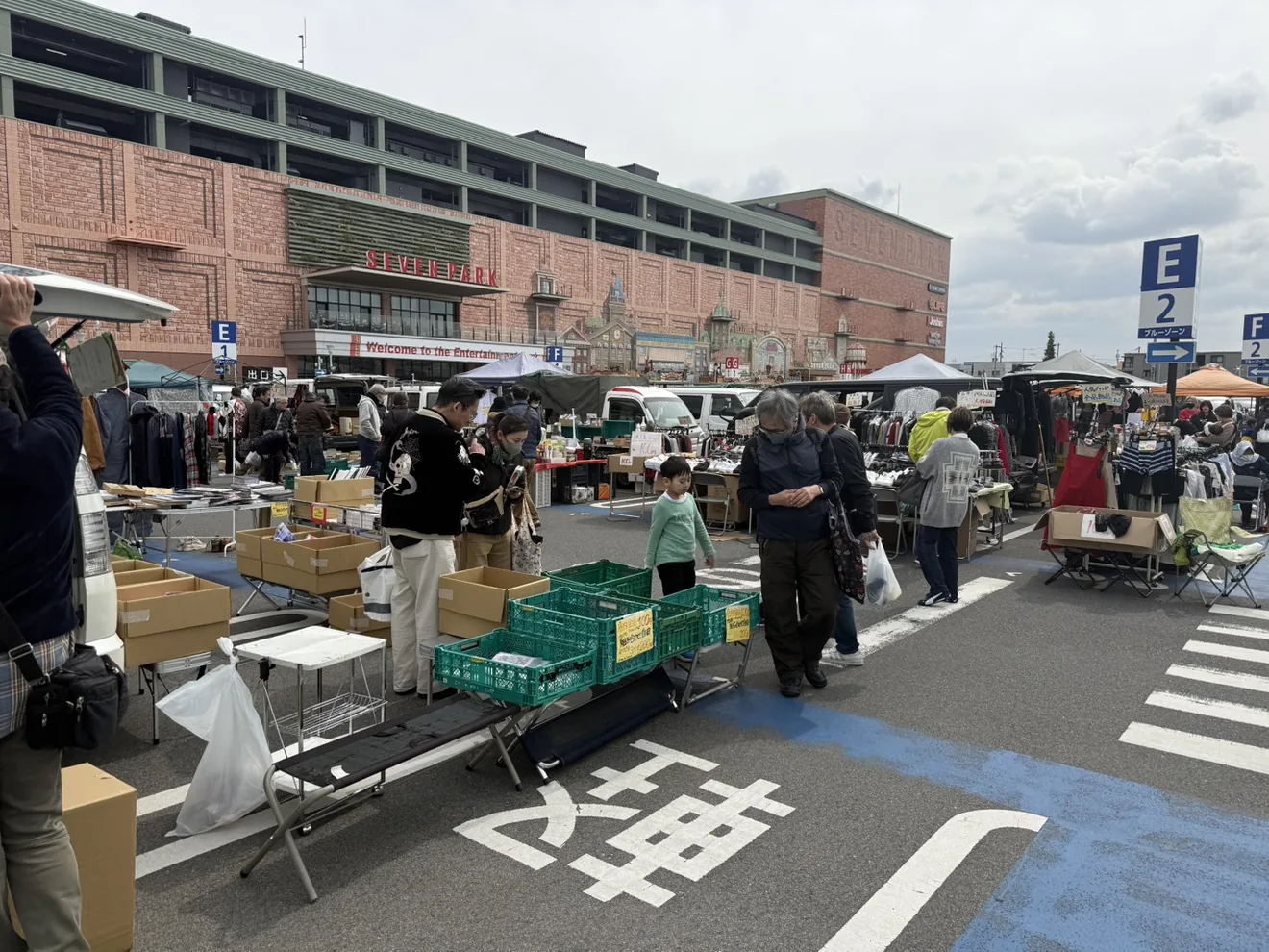 ハンドメイドEXPOの今回セブンパーク天美告知に掲載された会場の参考写真
