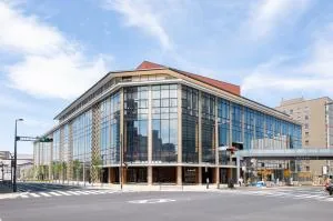 水戸マルシェの会場・水戸市民会館の外観（市公式参考写真）