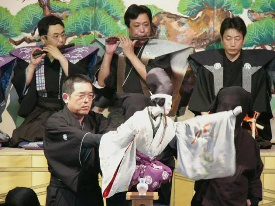 文楽の日の公式案内に掲載された写真