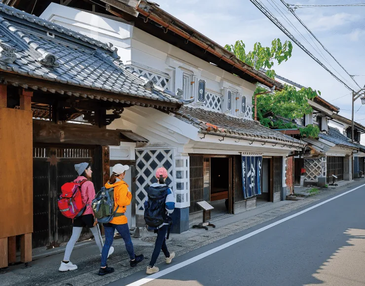 村田コース3周年オルレの公式案内に掲載された画像