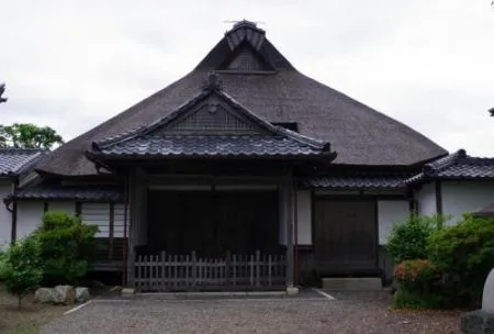 健康しが近江歴史探訪会 下坂氏館跡と福田寺を訪ねての見学先を紹介する写真