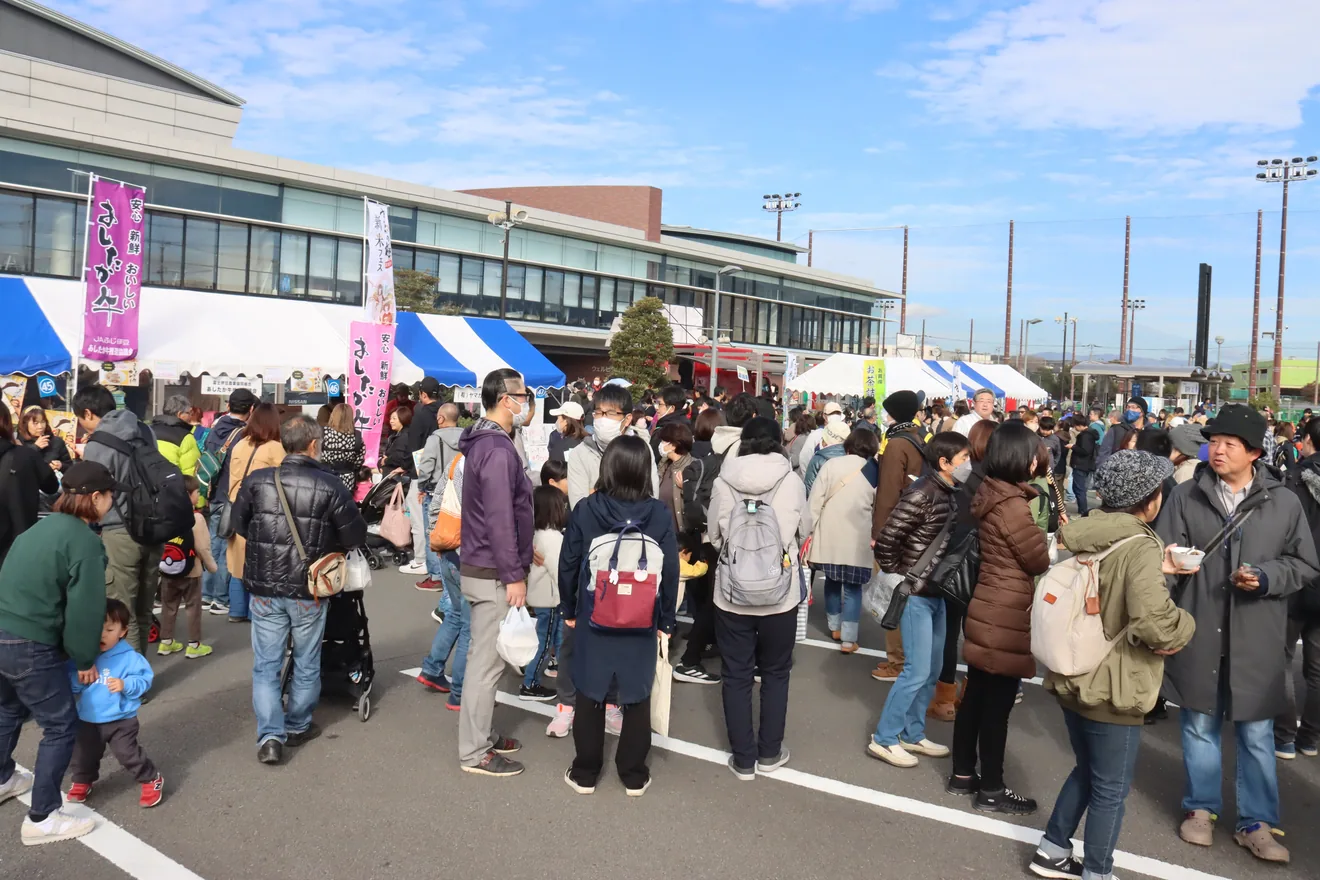 産業祭　物販の様子