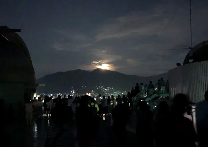 長崎市科学館が特別観望会の紹介に使っている夜間観望の案内画像