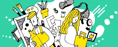 クリエーターズマーケット vol.55の公式告知ポスター