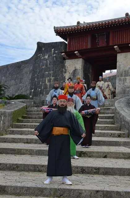 琉球王朝祭り首里の公式案内に掲載された写真