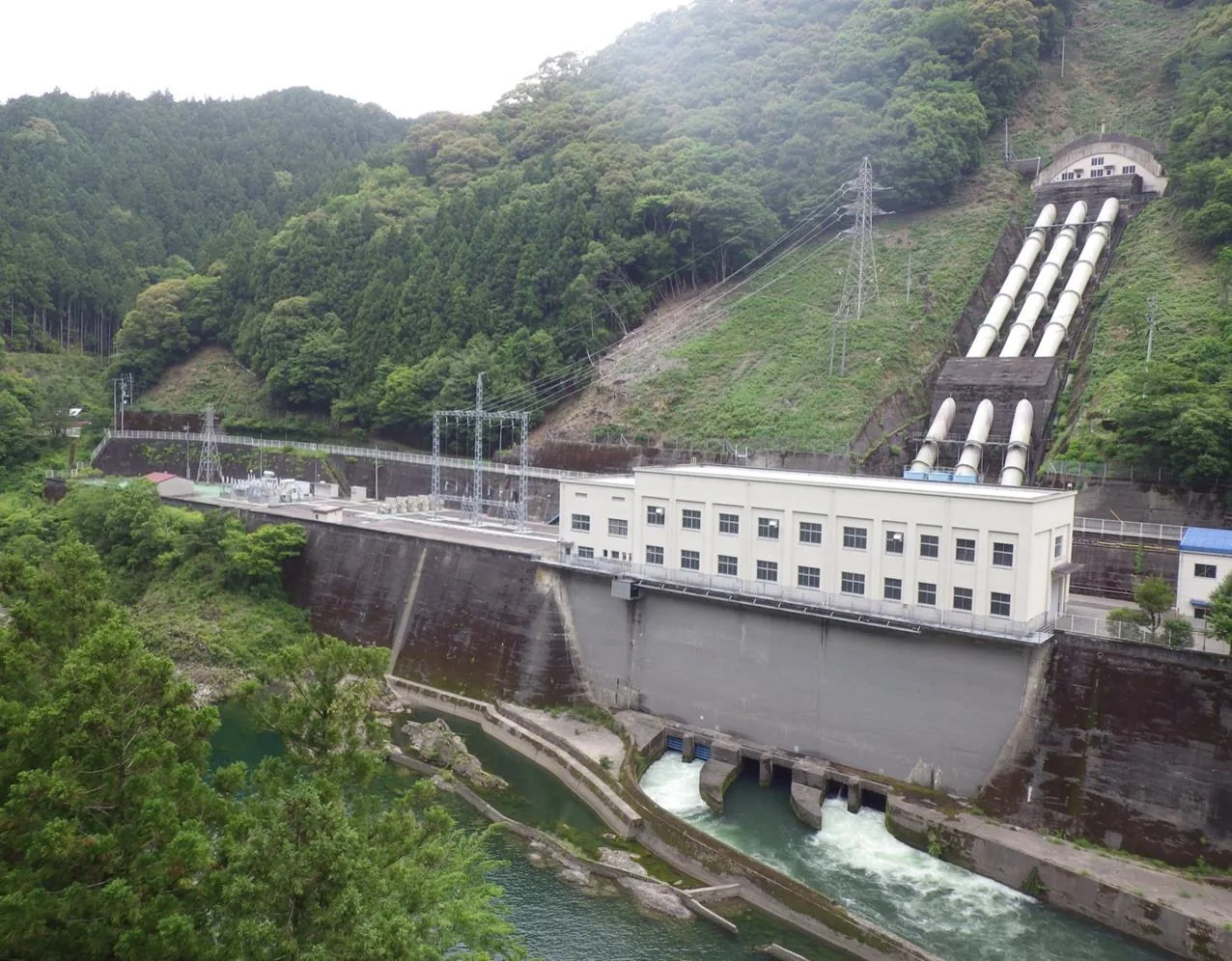 日野谷発電所見学会の公式掲載見学先写真