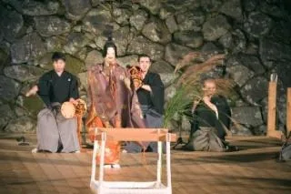 のべおか天下一薪能の公式案内に掲載された写真