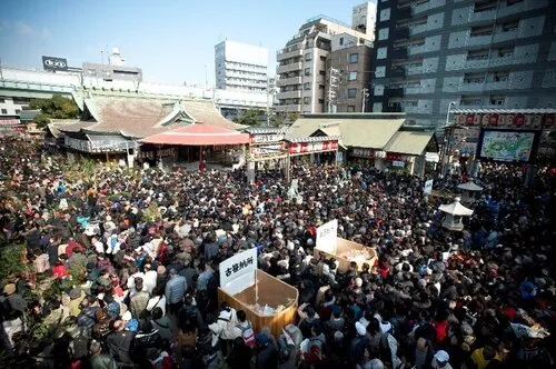 今宮戎神社 十日戎の公式案内に掲載された参考写真