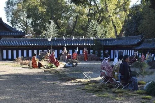 住吉大社 御結鎮神事の公式案内に掲載された参考写真