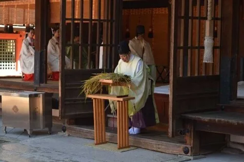 住吉大社 宝之市神事の公式案内に掲載された参考写真
