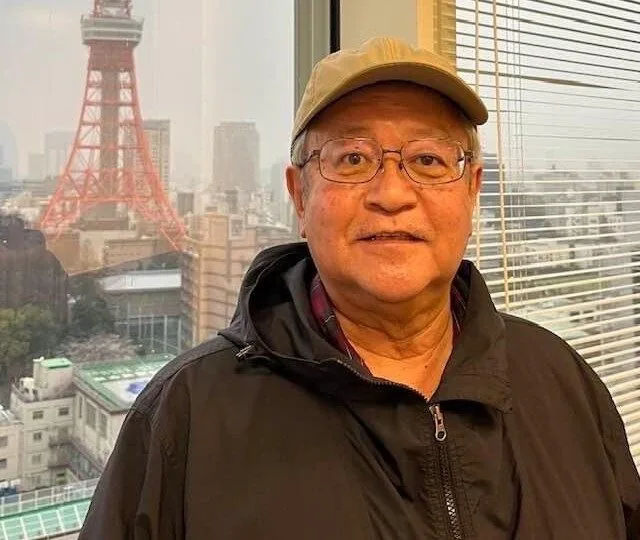 講演主催の案内に掲載された七沢潔さんの参考写真