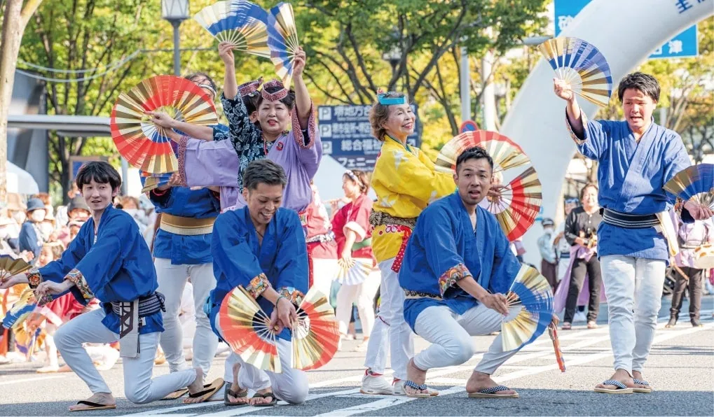 第53回　堺まつりの公式案内に掲載された写真