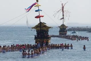 三谷祭の公式案内に掲載された写真