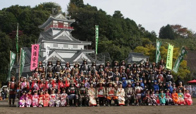 大隅の國やっちく松山藩「秋の陣まつり」の公式案内に掲載された写真